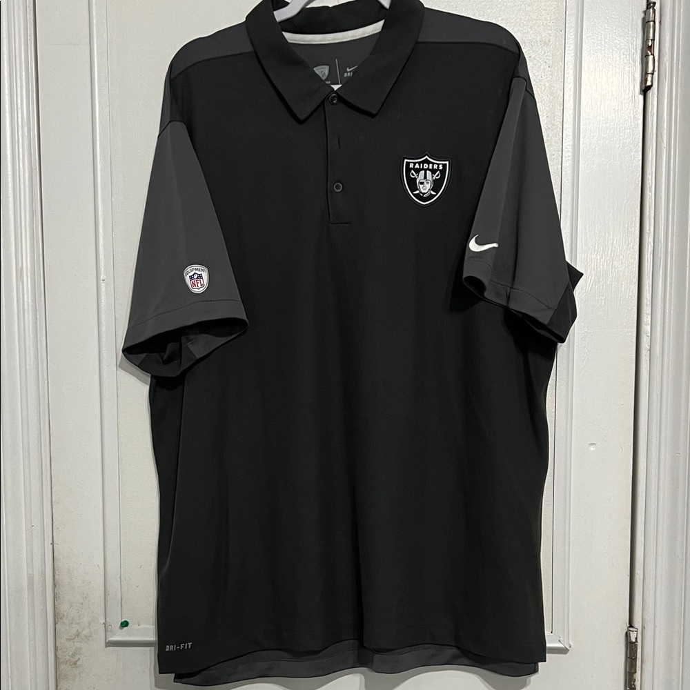 Nike Men's Multi Gray Raiders Polo Shirt